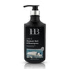 H&B Dead Sea Shower Gel & Shampoo for Men 780ml – 2‑in‑1 Hair & Body Cleanser with Mineral‑Rich Formula, Refreshing Masculine Scent, Gentle Daily Wash for Skin & Scalp