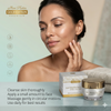 Mon Platin Gold Edition Crema de día antiedad prémium con caviar negro y complejo dorado, ácido hialurónico, vitaminas A, B5 y E, crema hidratante facial antienvejecimiento diaria, 50 ml