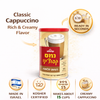 Elite Instant Cappuccino Classic Flavor 200g – Creamy Instant Coffee Mix Quick & Easy Preparation Kosher Certified
