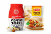 Pâte de Tahini Casher 100% (500g) + Préparation pour Falafels (180g) – Coffret Israélien Authentique, Vegan, Kit de Cuisine Moyen-Orientale
