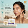 H&B HB Crema de Noche Intensiva de Colágeno con Minerales del Mar Muerto – Crema de Noche Antienvejecimiento para Mujeres con Aloe, Vitaminas C y E y Aceites Botánicos – Hidratante Facial de Alta Intensidad 50ml.