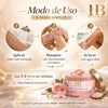 H&B Dead Sea Minerals Rose Exfoliating Body Scrub – Natural Salt Scrub with Essential Oils – Body Exfoliator for Smooth Radiant Skin – 15.87 oz