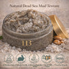 H&B Sorbet Moussant Exfoliant Corporel au Sel de la Mer Morte et Huiles Corporelles – Huile de Coco, Huile d'Argan – Gommage Douche, Gommage Pieds Sans Parabènes – 450gr – Minéraux de la Mer Morte