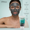SPApharma ProClarify Charcoal Activated Mud Masque with Dead Sea Mud & Dead Sea Minerals – Deep Cleansing, Exfoliating & Detoxifying Facial Mask – For All Skin Types – 150 ml / 5.07 fl oz