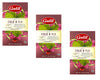 Galil Cold & Flu Herbal Tea, Bundle of 3 Boxes – 48 Individually Enveloped Tea Bags, Caffeine Free, Non-GMO, Kosher & Halal