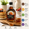 Maya Pure Maple Syrup – Pure Maple Syrup for Pancakes, Waffles & Desserts – Kosher – Gluten Free – 250 ml / 8.45 Fl Oz