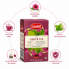 Galil Cold & Flu Herbal Tea, Bundle of 3 Boxes – 48 Individually Enveloped Tea Bags, Caffeine Free, Non-GMO, Kosher & Halal