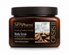 SPApharma Oasis Brazilian Coffee Body Scrub – Coffee Extract & Dead Sea Minerals – For All Skin Types – 500 ml / 16.9 fl oz