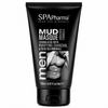 SPApharma Men Mud Mask with Purifying Charcoal & Dead Sea Mud – 150 ml / 5.07 fl oz