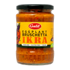 Tartinade Galil d'aubergine Bruschetta Ikra, 540 g (19 oz), sans OGM, sans gluten, végétalien, certifié casher et halal, produit de Bulgarie