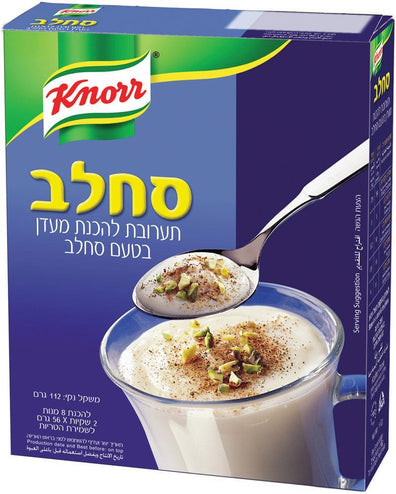 Knorr Salep Sahlab Orchid Instant Powder Drink Mix Kosher Product 112g  (2x56g) - KOSHERTOP