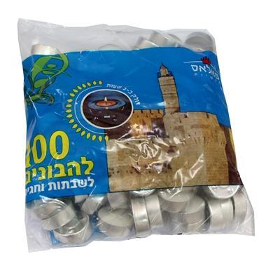 Tealight Candles Unscented Set of 100 For Shabbat By Palas Israeli Product - KOSHERTOP