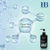 HB Shower Gel & Shampoo for Men – 2-in-1 Body Wash for Men & Shampoo with Dead Sea Minerals, Deep Cleansing & Moisturizing, Men's Essentials, Shower Gel for Fresh Skin & Scalp 780ml