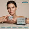 Mon Platin Crema Nutritiva de Noche Black Caviar, Hidratante Facial con Minerales del Mar Muerto, Extracto de Caviar Negro, Vitaminas A, B12 y E, Manteca de Karité, Aceites de Oliva y Espino Amarillo, 50 ml