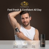 C&B Dead Sea Minerals Deodorant Platinum Edition For Men 80ml - KOSHERTOP