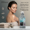 SPApharma Body Spa Coconut Charcoal Body Wash with Dead Sea Minerals – For All Skin Types – 750 ml / 25.3 fl oz