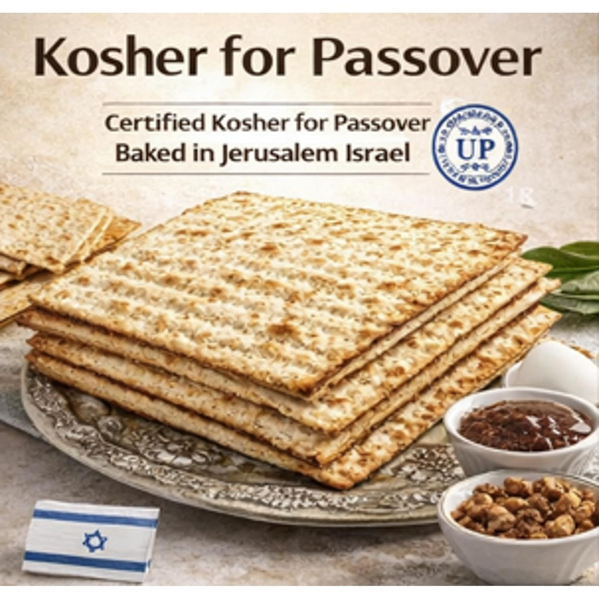 Shmura Matzos – Hand Guarded Passover Matzah – Kosher for Passover – T ...
