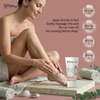 SPApharma Essential Oils Eucalyptus Foot Cream with Dead Sea Minerals – Intensive Moisturizing Care for Rough & Severely Dry Feet – 150 ml / 5.07 fl oz