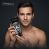 SPApharma Men Mud Mask with Purifying Charcoal & Dead Sea Mud – 150 ml / 5.07 fl oz