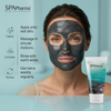 SPApharma ProClarify Facial Scrub with Charcoal & Dead Sea Minerals – Deep Cleansing & Exfoliating – For All Skin Types – 150 ml / 5.07 fl oz