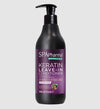 SPApharma Keratin Leave-In Conditioner for Curly Hair with Rose of Jericho – Nourishing & Hydrating No-Rinse Hair Care – 16.7 fl oz (500 ml)
