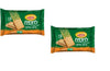 Osem Lachmit Whole Wheat Crispbread Crackers – High Fiber Israeli Crackers – Healthy Crunchy Snack – Product of Israel – 2 Pack  250g
