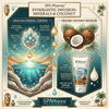 SPApharma Body Spa Coconut Foot Cream with Coconut Oil & Dead Sea Minerals – For Rough & Severely Dry Skin – 150 ml / 5.07 fl oz