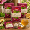 Galil Cold & Flu Herbal Tea, Bundle of 3 Boxes – 48 Individually Enveloped Tea Bags, Caffeine Free, Non-GMO, Kosher & Halal