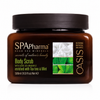 SPApharma Oasis Tea Tree & Mint Body Scrub with Dead Sea Minerals – For All Skin Types – 500 ml / 16.9 fl oz