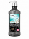 SPApharma Body Spa Coconut Charcoal Body Wash with Dead Sea Minerals – For All Skin Types – 750 ml / 25.3 fl oz
