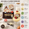 Maya Vanilla Flavored Pudding Mix – Instant Dessert & Baking Mix – Kosher – 800 g / 28.22 oz