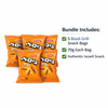 Osem Bissli Grill Israeli Wheat Snack – Crunchy Grill Flavor Snack – Kosher Imported Snack from Israel – 70g Bags, 5 Pack