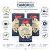 Galil Camomile Herbal Tea, Bundle of 3 Boxes – 60 Individually Enveloped Tea Bags, Caffeine Free, Non-GMO, Kosher & Halal
