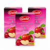 Galil Cranberry & Apple Herbal Tea, Bundle of 3 Boxes – 60 Individually Enveloped Tea Bags, Caffeine Free, Non-GMO, Kosher & Halal