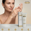 Mon Platin Gold Edition Crema de manos premium con caviar negro, complejo de oro y minerales del Mar Muerto – Crema de manos hidratante intensiva para manos secas – Cuidado suavizante y antienvejecimiento – 100 ml (3.4 fl oz)