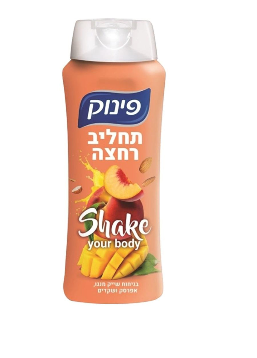 Pinook Shake Body Wash Mango Peach & Almonds From Israel 700ml – KOSHERTOP