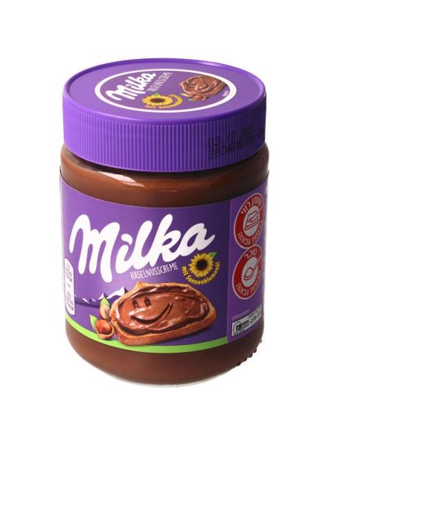 Milka Chocolate Hazelnuts Spread In Jar Kosher Dairy 350g KOSHERTOP milka-chocolate-hazelnuts-spread-in-jar-kosher-dairy-350g-koshertop